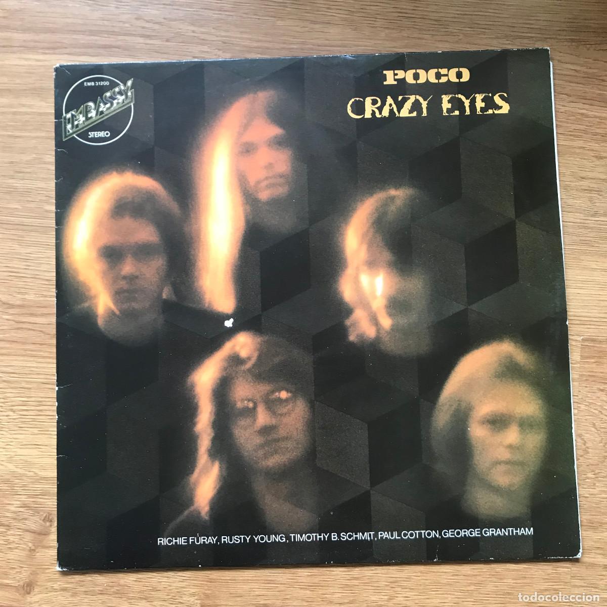 Discos de vinilo: POCO - CRAZY EYES (1973) - LP EMBASSY HOLANDA 197? - Foto 1