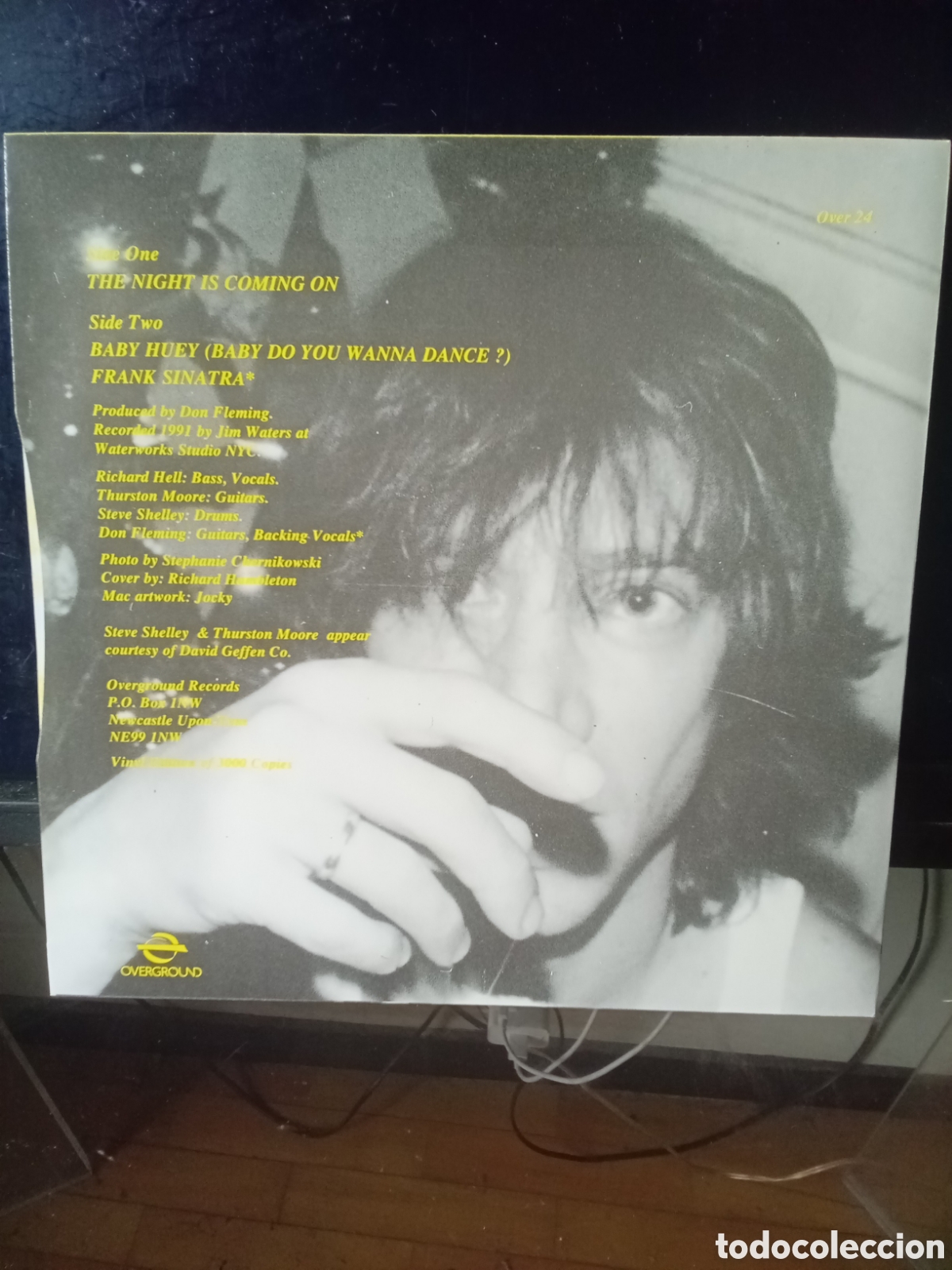 Discos de vinilo: RICHARD HELL 1992 Don FLEMING PRODUCED with THURSTON MOORE - Foto 2