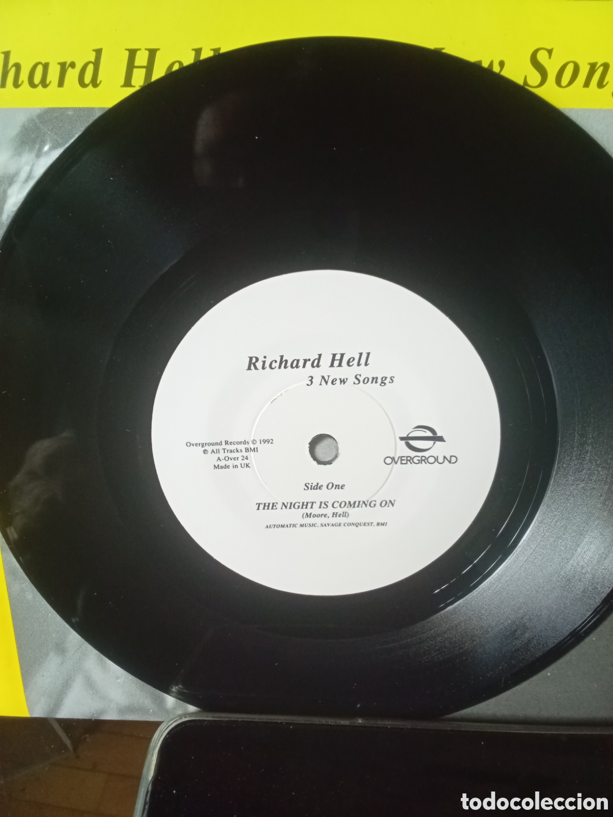 Discos de vinilo: RICHARD HELL 1992 Don FLEMING PRODUCED with THURSTON MOORE - Foto 3