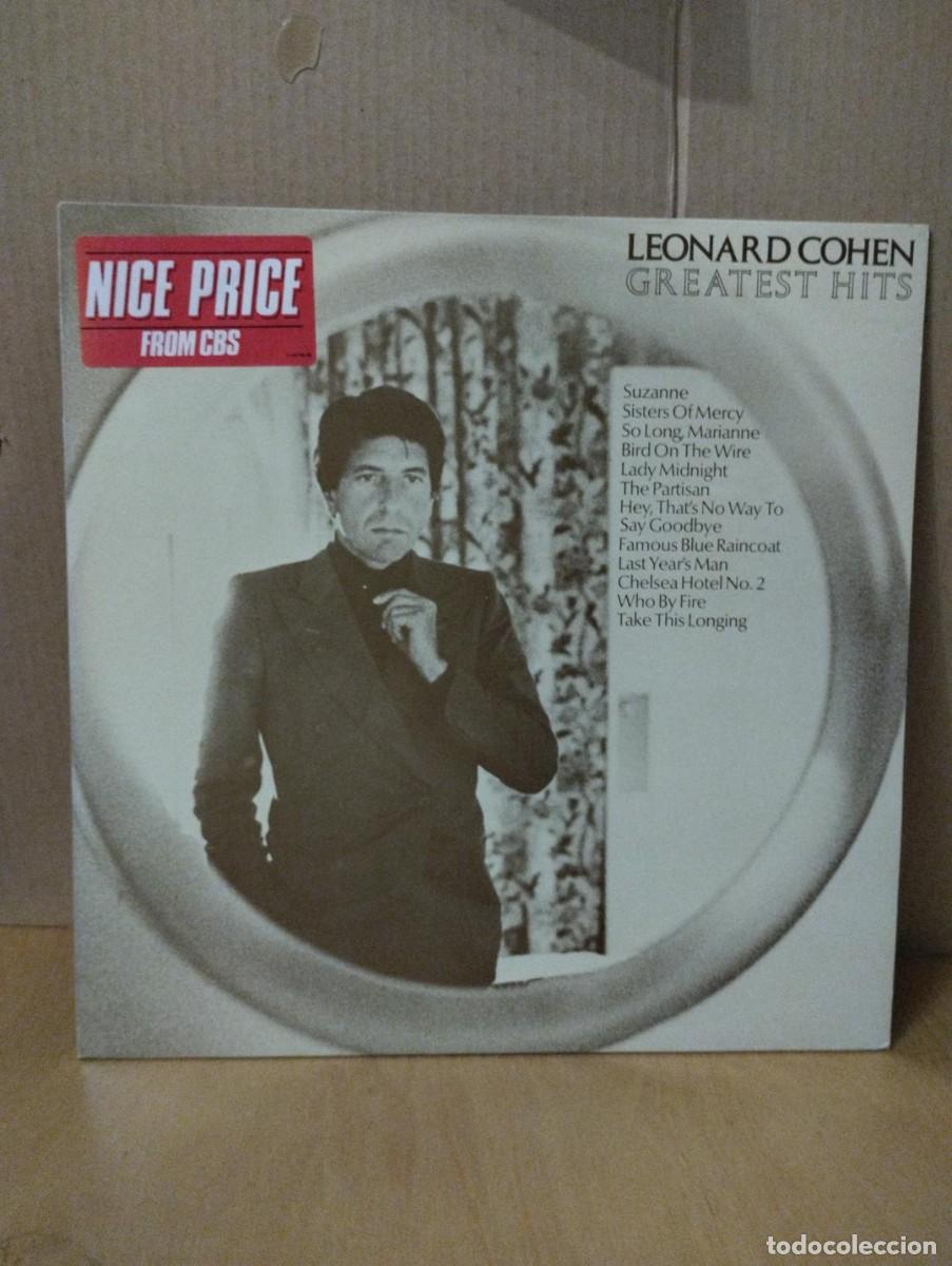 Discos de vinilo: LEONARD COHEN ---- GREATEST HITS - Foto 1