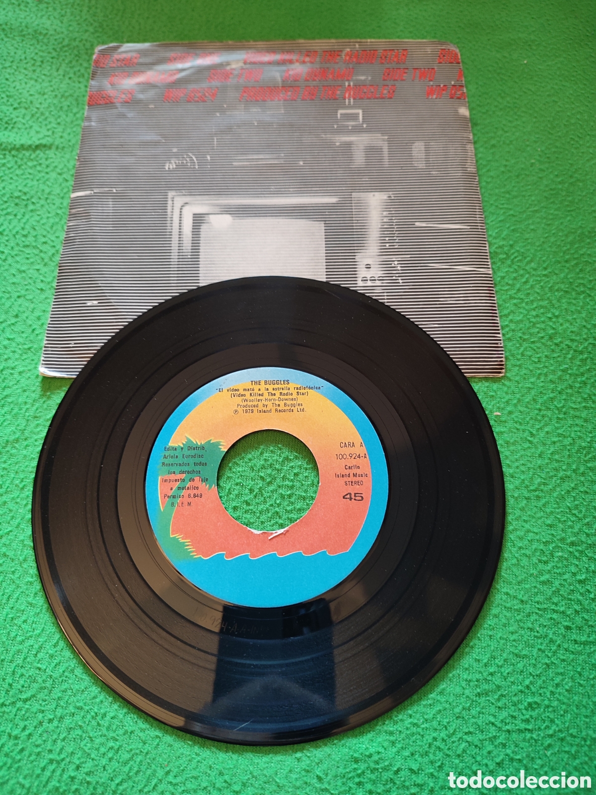 Discos de vinilo: Buggles -El video mat&oacute; a la estrella... - Foto 2