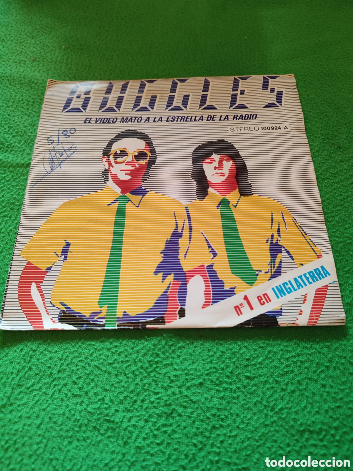 Discos de vinilo: Buggles -El video mat&oacute; a la estrella... - Foto 1