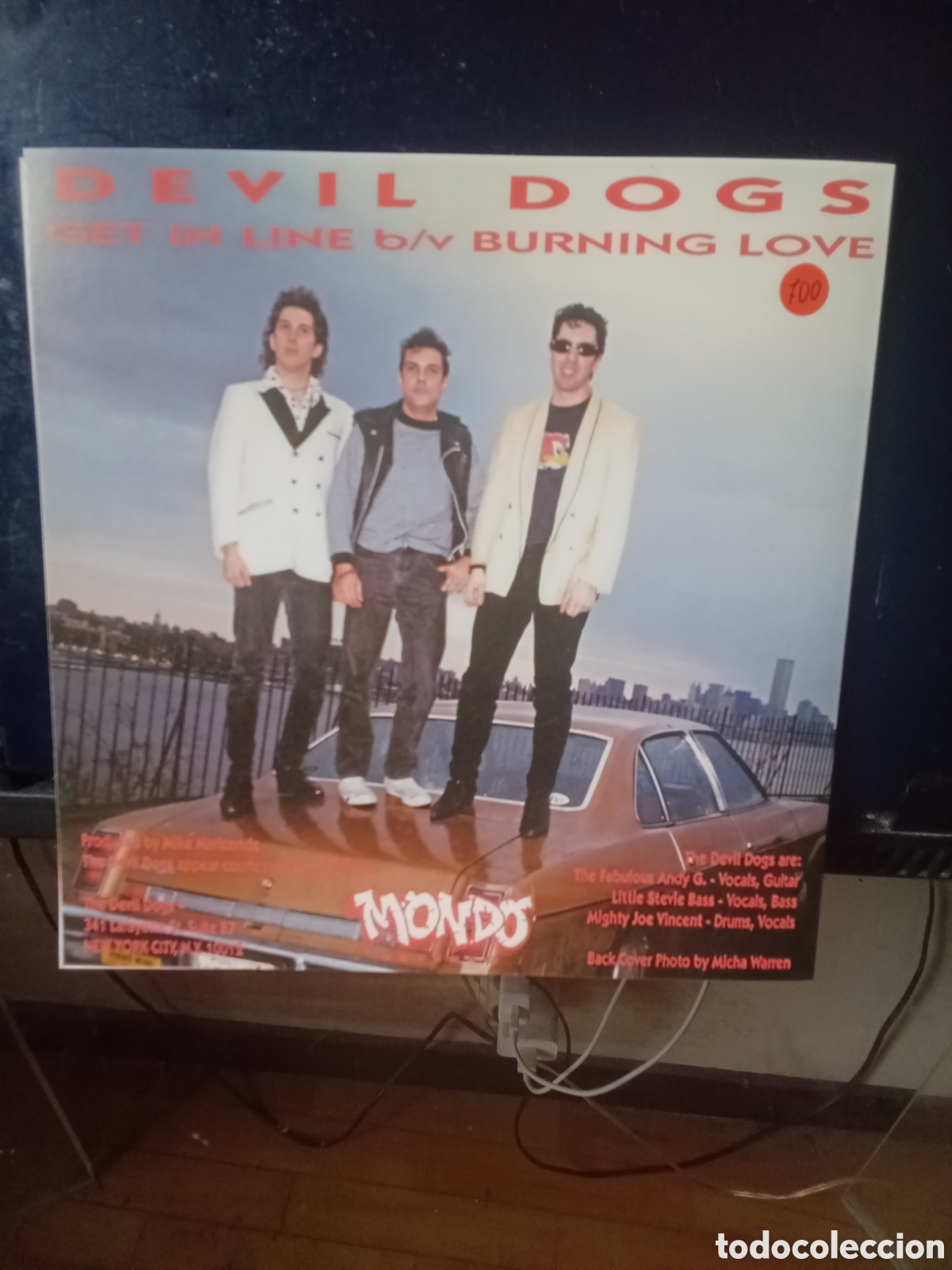 Discos de vinilo: DEVILS DOGS 1992 MONDO STEREO SPAIN.Semaphore - Foto 2
