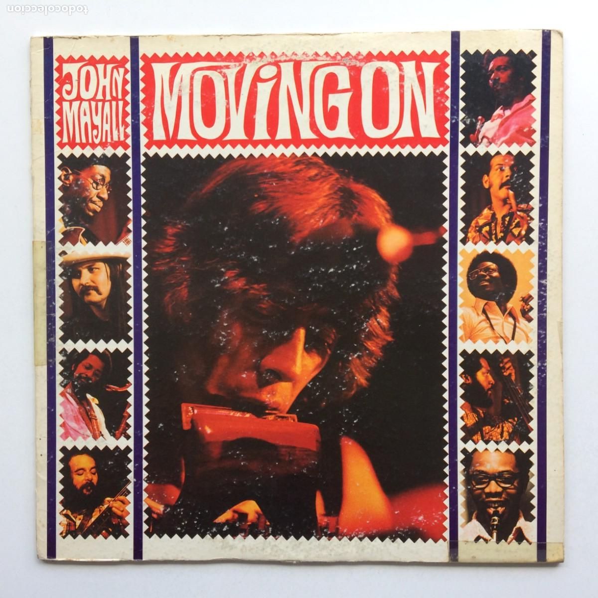 Discos de vinilo: John Mayall &lrm;&ndash; Moving On , USA 1972 Polydor - Foto 1