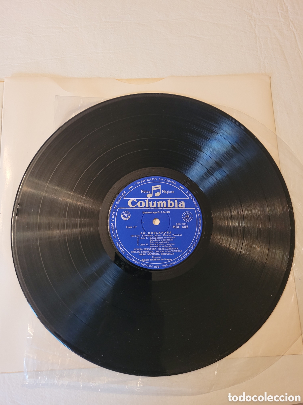 Discos de vinilo: LP La chulapona Colombia mce 802 - Foto 8
