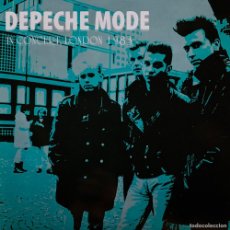 Discos de vinilo: DEPECHE MODE 2XLP IN CONCERT, LONDON 1983 DOBLE VINILO MUY RARO COLECCIONISTA 200 COPIAS NUMERADAS