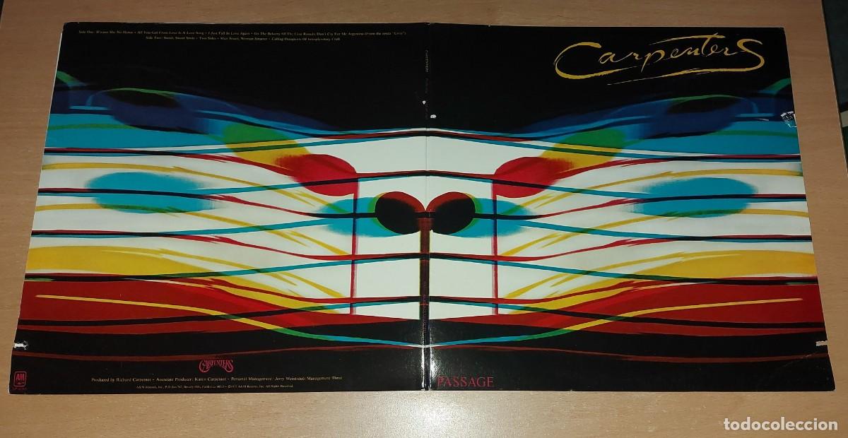Discos de vinilo: LP CARPENTERS PASSAGE A&M RECORDS A&Ntilde;O 1977 USA