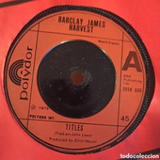 Discos de vinilo: BARCLAY JAMES HARVEST – TITLES