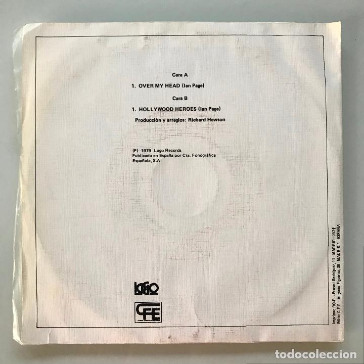 Discos de vinilo: Ian Page. Over my head. PEDIDO M&Iacute;NIMO 5&euro; - Foto 2