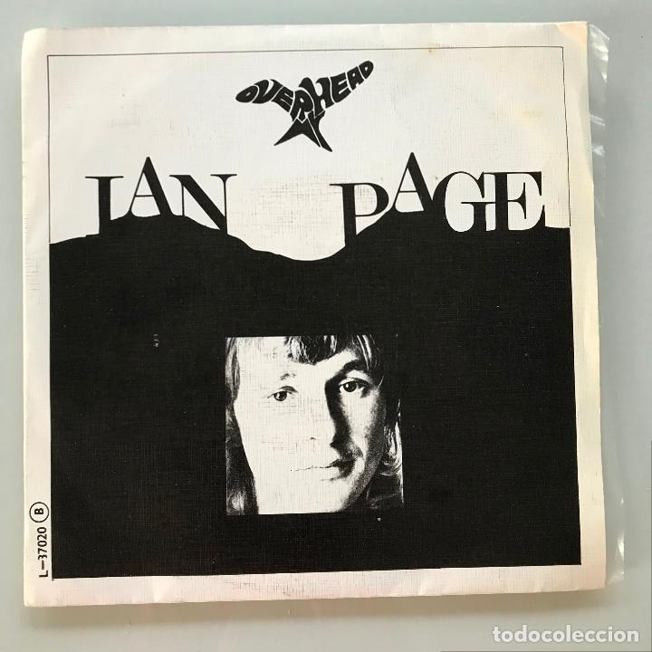 Discos de vinilo: Ian Page. Over my head. PEDIDO M&Iacute;NIMO 5&euro; - Foto 1