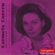 Discos de vinilo: CARMELA CORREN – ALWAYS YOU; DER FEINE GENTLEMAN + 2 – VERGARA 35.2.023 – 1963