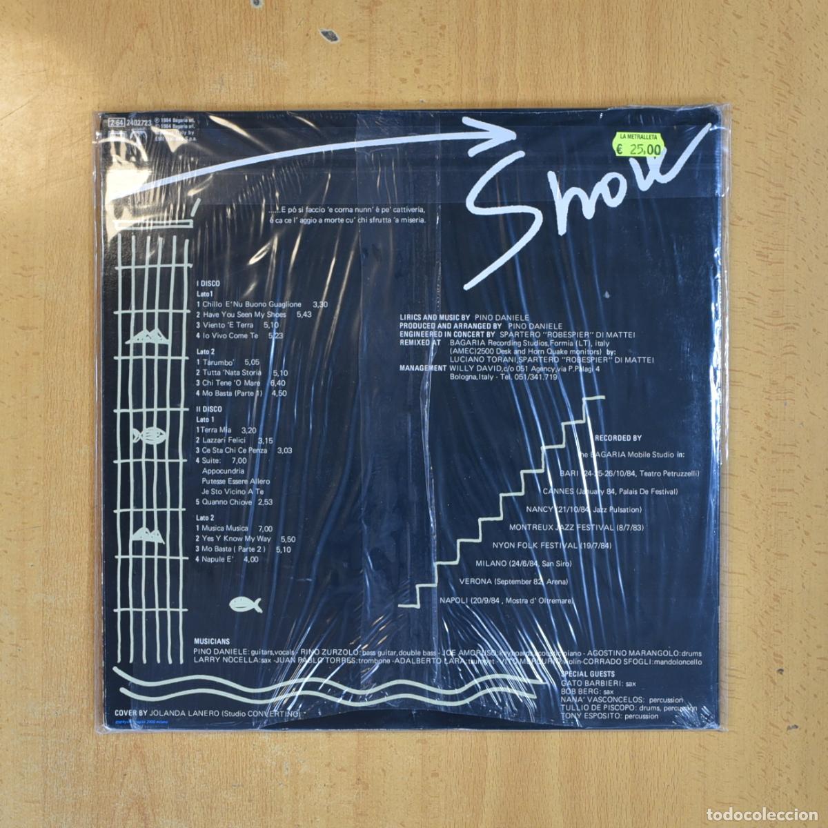Discos de vinilo: PINO DANIELE - SCIO - GATEFOLD 2 LP - Foto 2