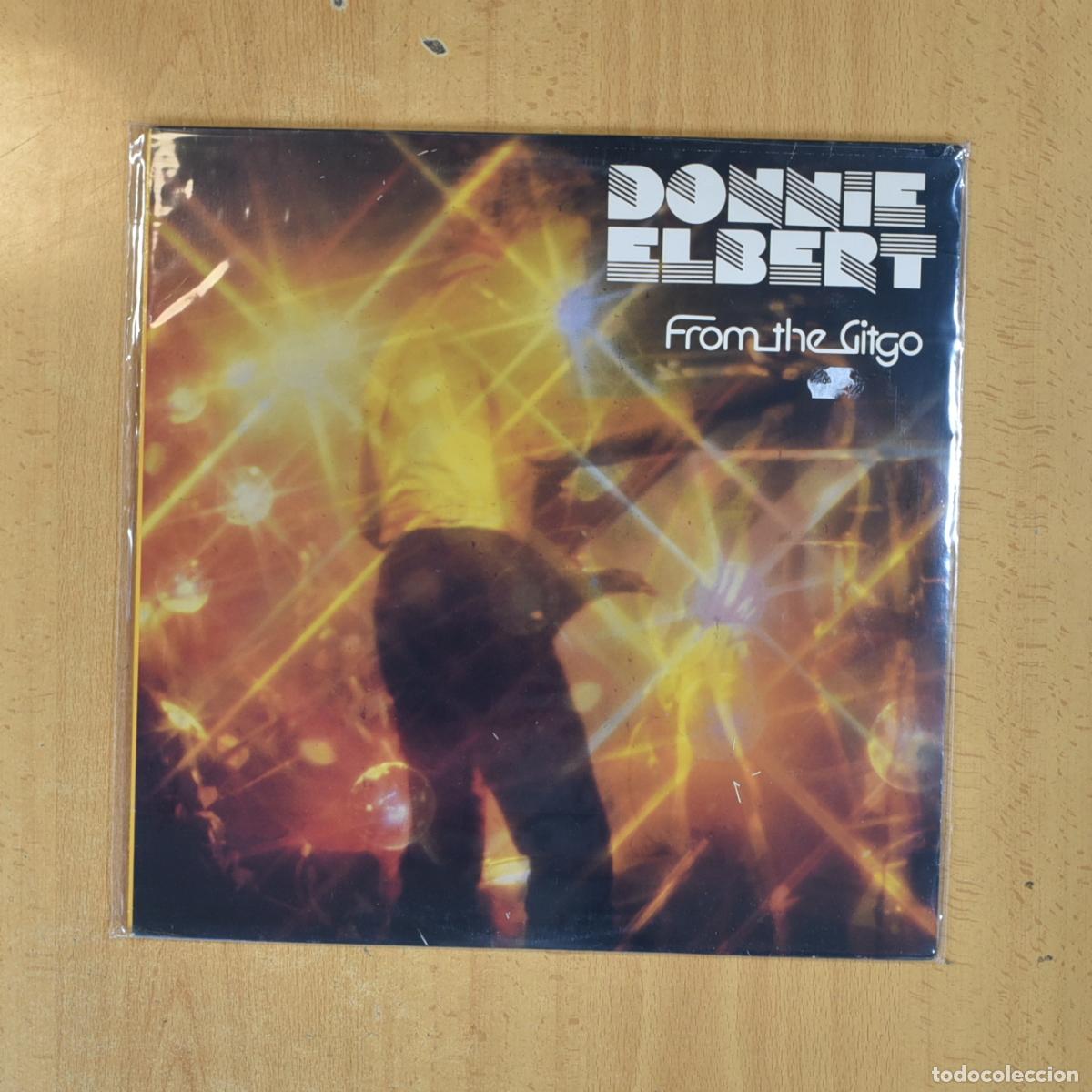 Discos de vinilo: DONNIE ELBERT - FROM THE GITGO - LP - Foto 1
