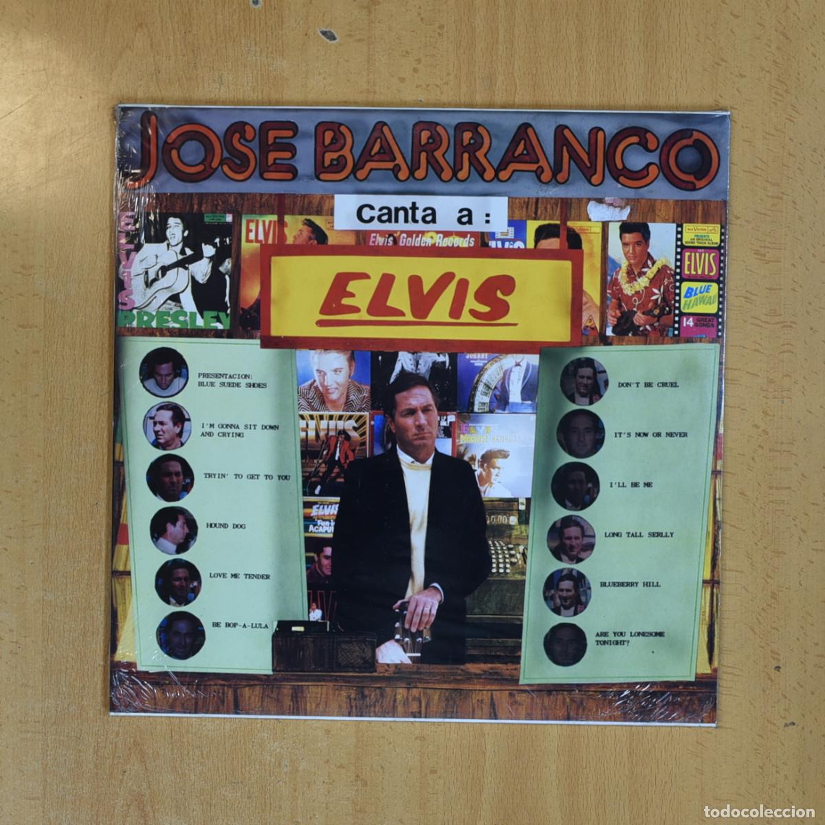 Discos de vinilo: JOSE BARRANCO - CANTA A ELVIS - LP - Foto 1