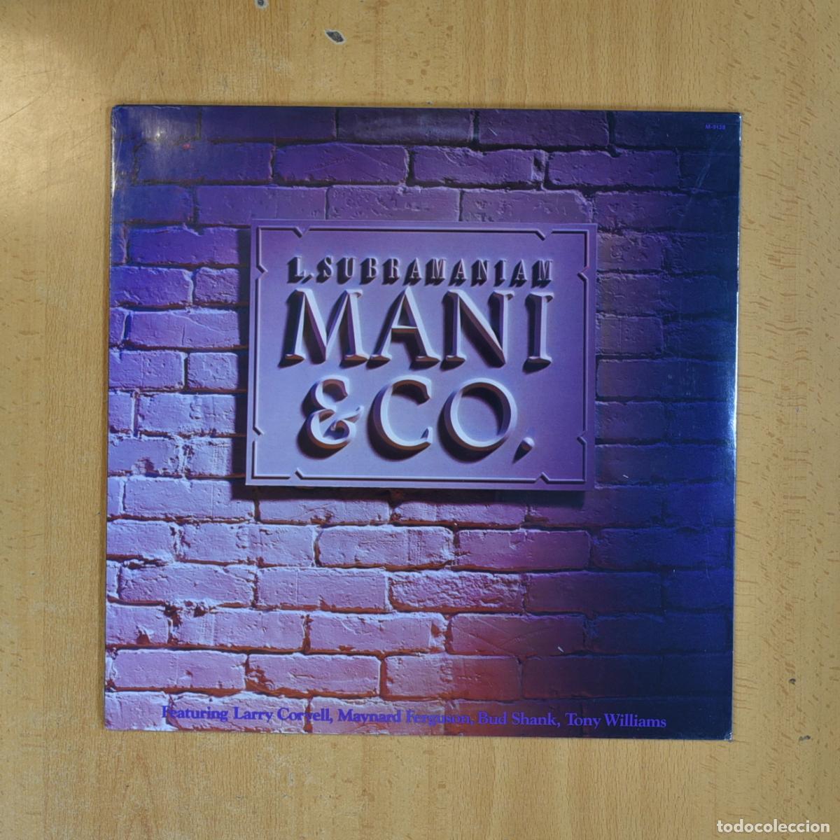 Discos de vinilo: L SUBRAMANIAM - MANI & CO - PRECINTADO LP - Foto 1