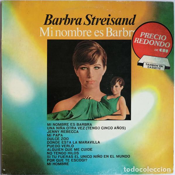 Discos de vinilo: ZZZZVINILO-BARBRA STREISAND -Mi nombre es Barbra (1965) vinilo - mirar portes