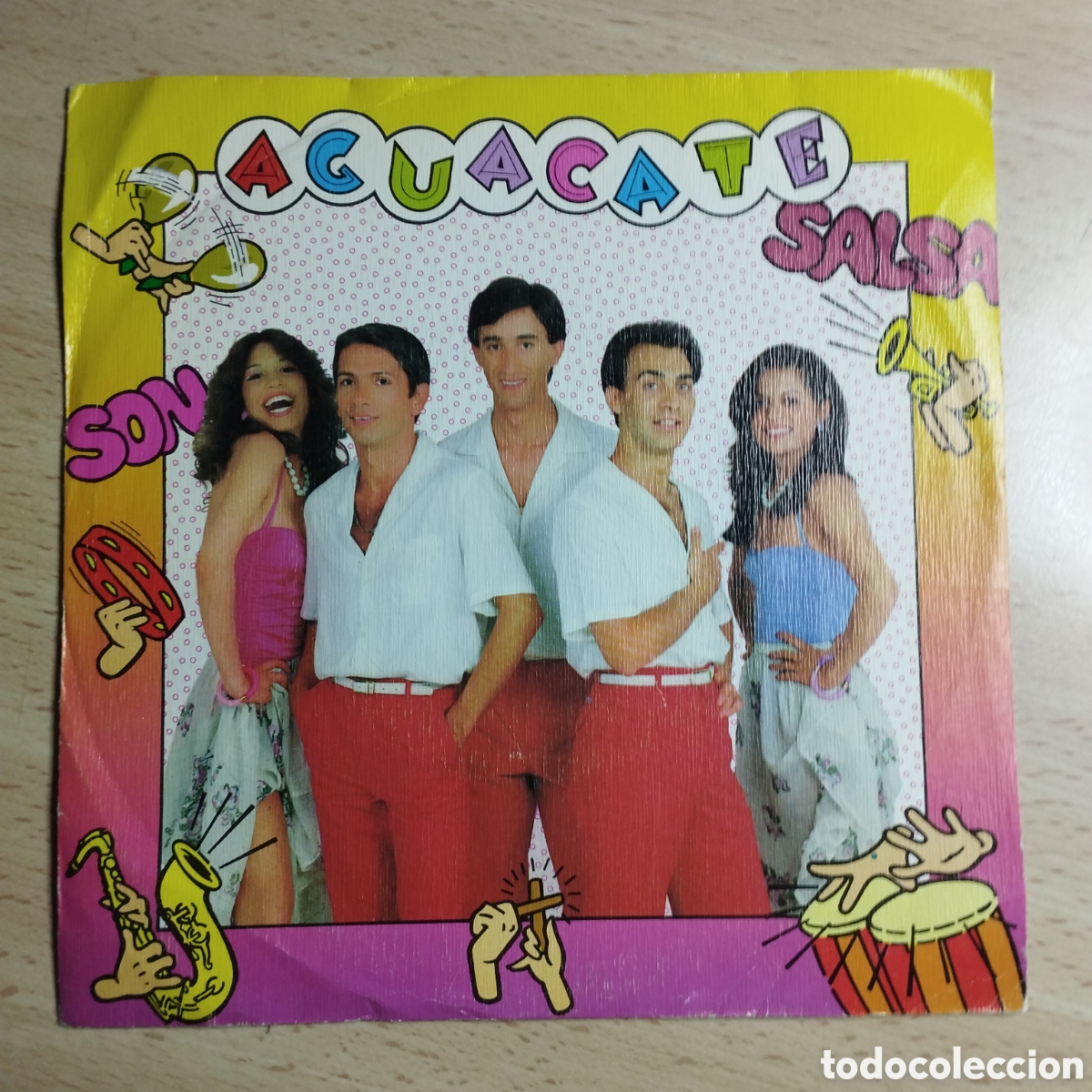 Discos de vinilo: Single 7&rdquo; Aguacate 1981 Calor y gente + 6. Salsa. - Foto 1