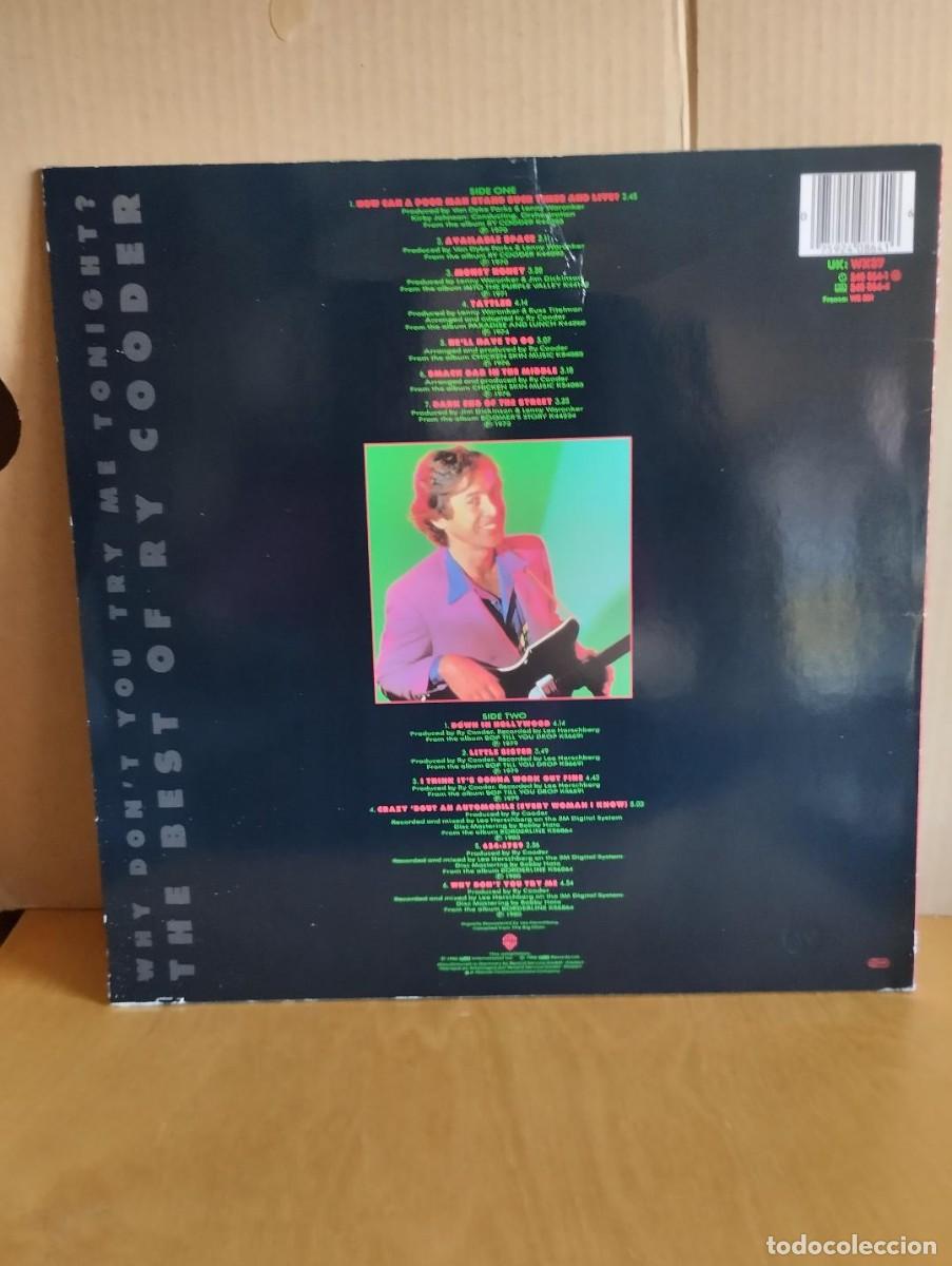 Discos de vinilo: RY COODER ---- THE BEST OF - Foto 2