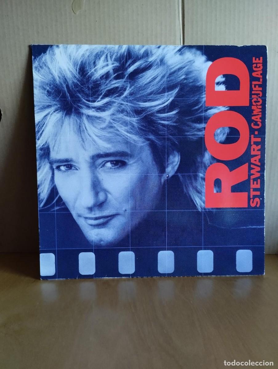 Discos de vinilo: ROD STEWART ---- CAMOUFLAGE - Foto 1