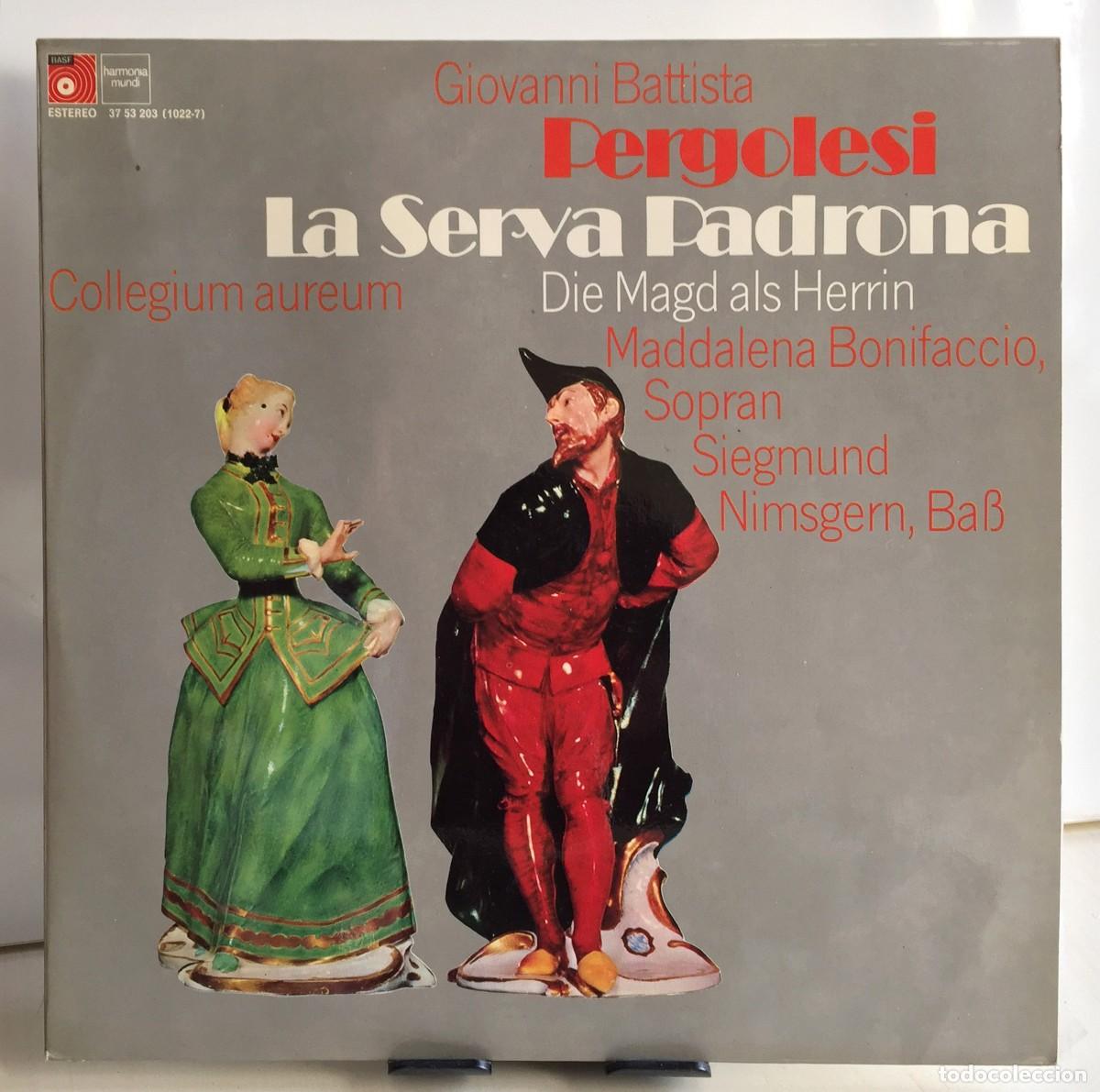 Discos de vinilo: Pergolesi - La Serva Padrona - LP - Foto 1