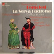 Discos de vinilo: PERGOLESI - LA SERVA PADRONA - LP