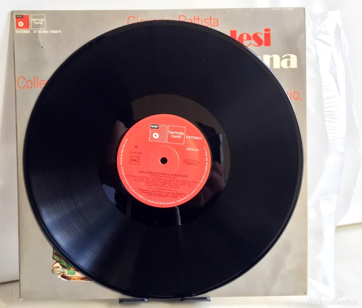 Discos de vinilo: Pergolesi - La Serva Padrona - LP - Foto 3