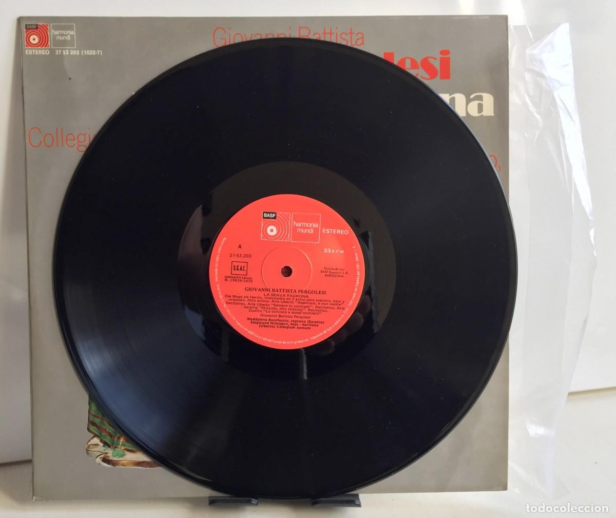 Discos de vinilo: Pergolesi - La Serva Padrona - LP - Foto 4