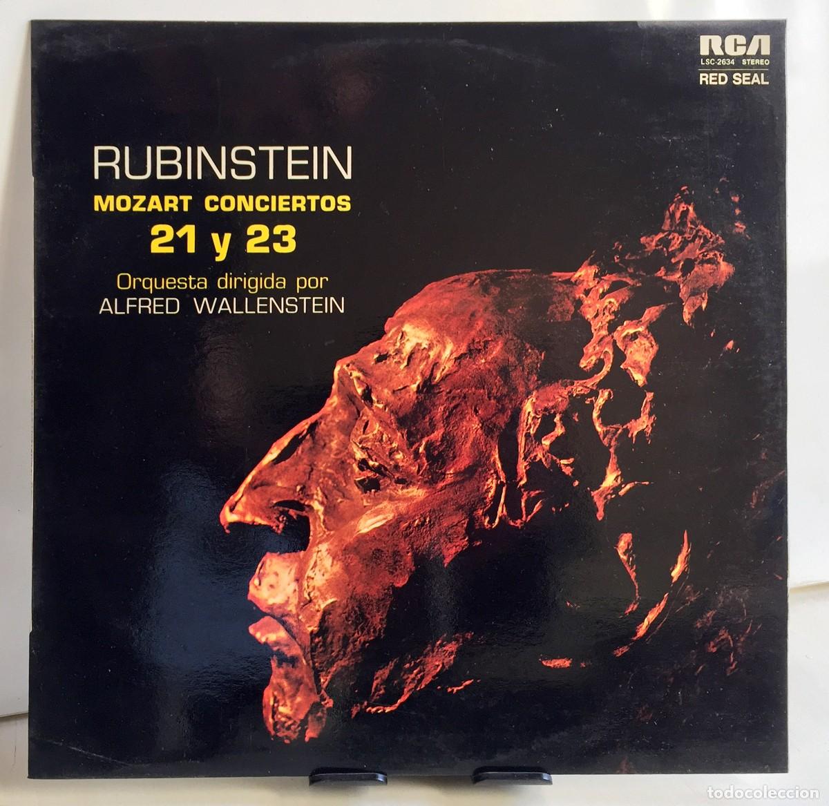 Discos de vinilo: Rubinstein - Mozart Conciertos 21 y 23 - LP - Foto 1