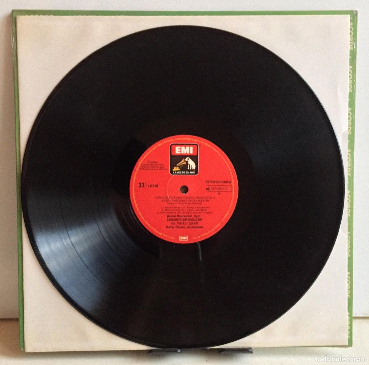 Discos de vinilo: Barocke Bl&auml;ser Konzerte (Marcello - Telemann - M&uuml;thel) - LP - Foto 4