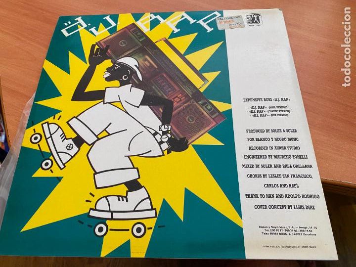 Discos de vinilo: EXPENSIVE BOYS MAXI ESPA&Ntilde;A 1987 (B-37) - Foto 3