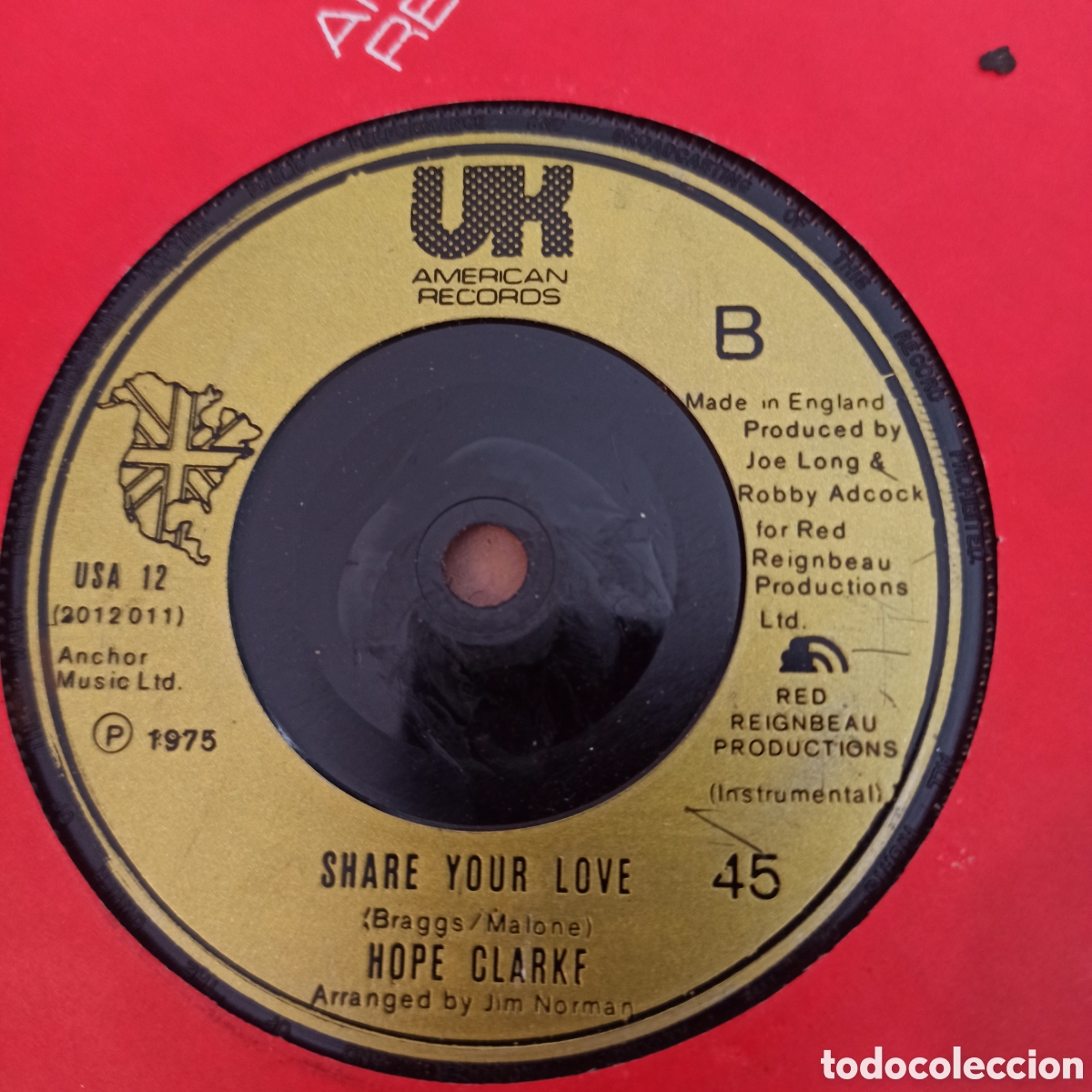 Discos de vinilo: Hope Clarke &ndash; Share Your Love - Foto 1