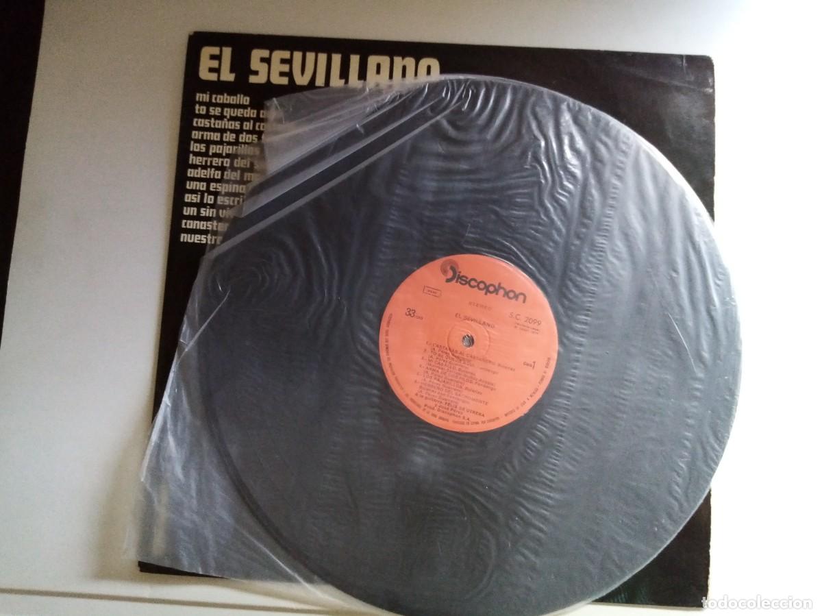 Discos de vinilo: LP EL SEVILLANO EN EL COLMAO GITANO - Foto 2