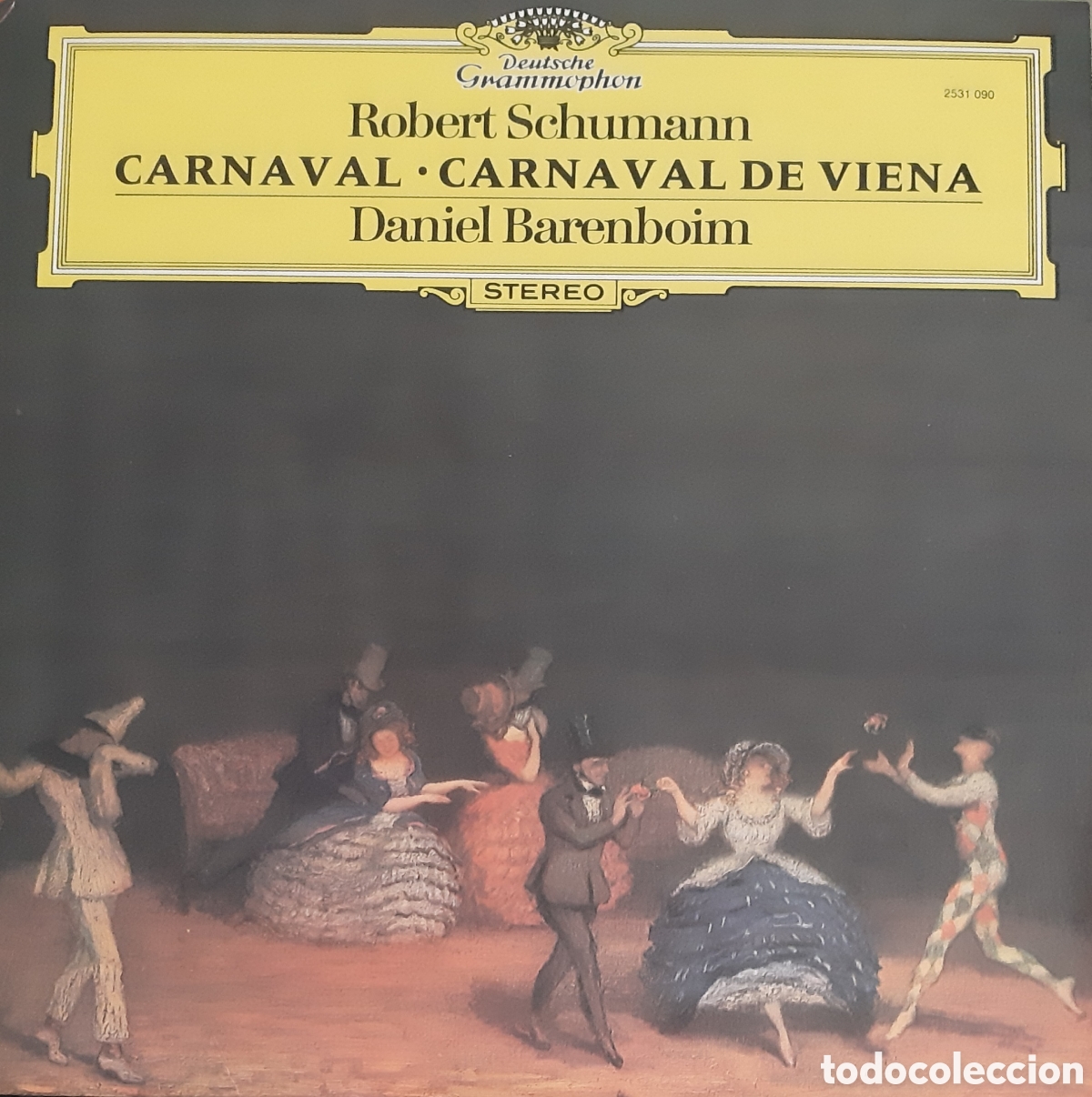 Discos de vinilo: Carnaval de Viena. LP. Schumann. Daniel Barenboim. - Foto 1