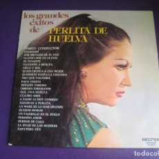 Discos de vinilo: LOS GRANDES EXITOS DE PERLITA DE HUELVA - DOBLE LP BELTER 1974 - CANCION ESPAÑOLA, COPLA ,