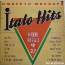 Discos de vinilo: UMBERTO MARCATO, ITALO HITS NON STOP, LP SPAIN 1988