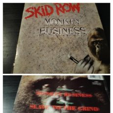 Discos de vinilo: SKID ROW - MONKEY BUSINESS 7” SINGLE ALEMANIA ATLANTIC 1991 - HARD ROCK HEAVY METAL