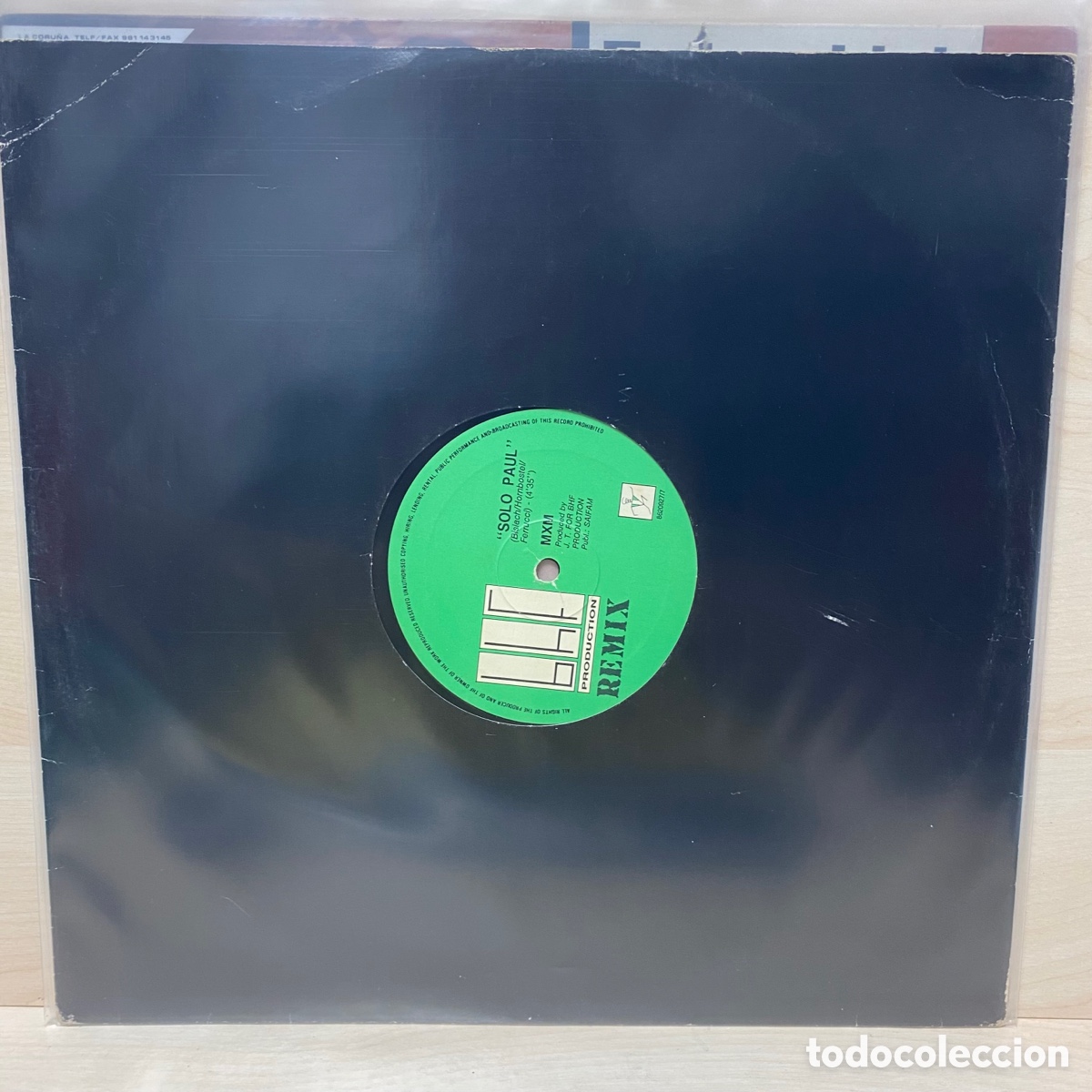 Discos de vinilo: MXM - Nothing Compares 2 U / Solo Paul (12&rdquo;) - Foto 1