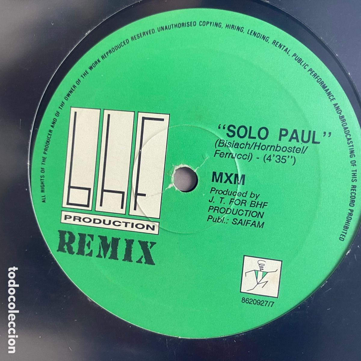 Discos de vinilo: MXM - Nothing Compares 2 U / Solo Paul (12&rdquo;) - Foto 2