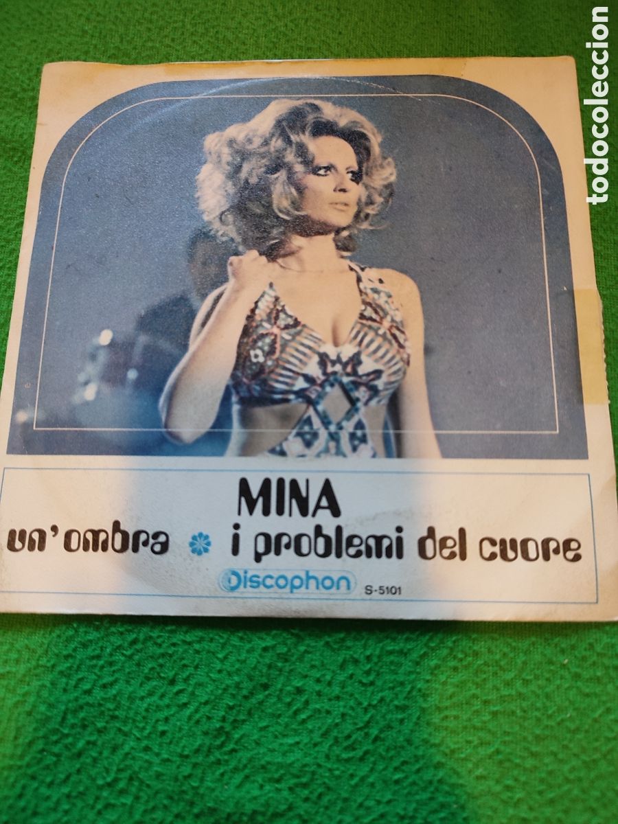 Discos de vinilo: Mina - Un ombra edici&oacute;n espa&ntilde;ola - Foto 1