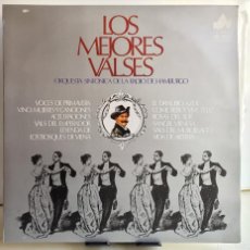 Discos de vinilo: ORQUESTA SINFÓNICA DE LA RADIO DE HAMBURGO - LOS MEJORES VALSES - LP