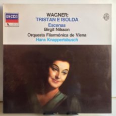 Discos de vinilo: WAGNER - TRISTAN E ISOLDA - (BIRGIT NILSSON - HANS KNAPPERTSBUSCH) - LP
