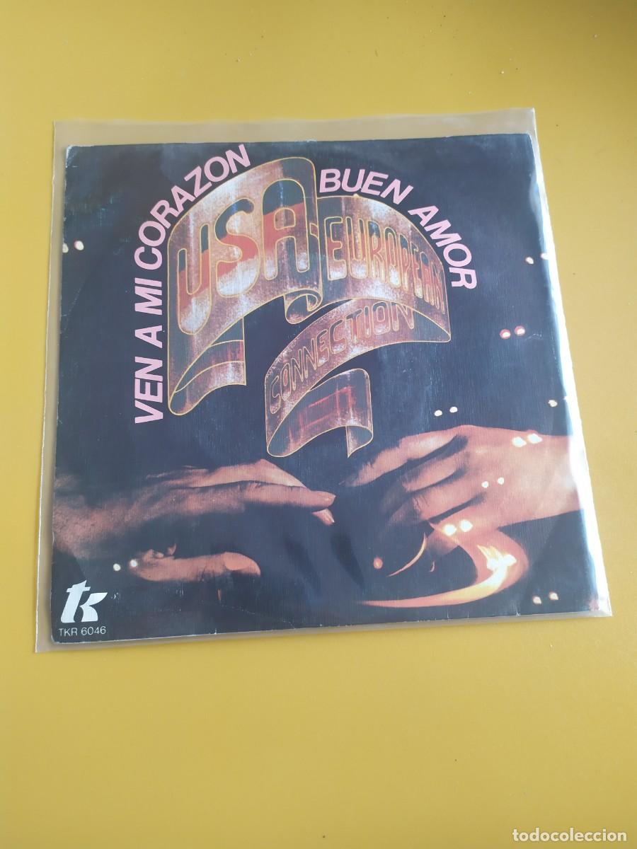 Vinyl-Schallplatten: USA European Connection - Come into my Heart - Good loving / Love's coming - Baby love 1978