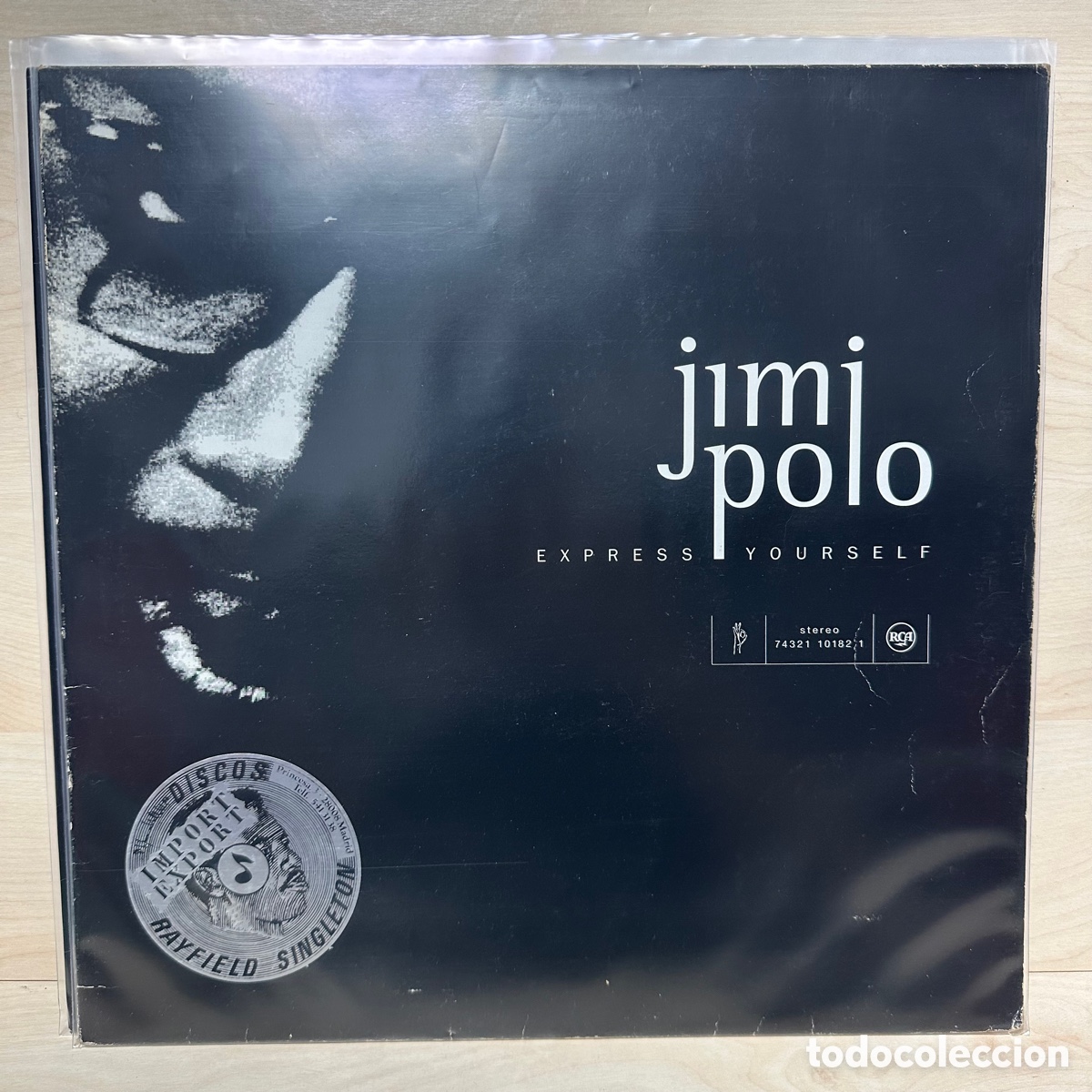 Discos de vinilo: Jimi Polo - Express Yourself (12&rdquo;) - Foto 1
