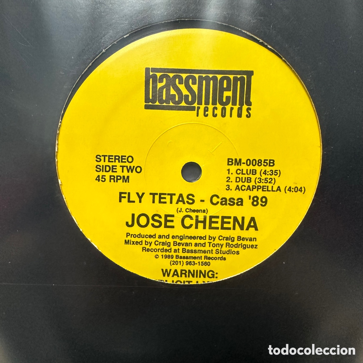 Discos de vinilo: Jose Cheena - My Left Nut, My Right Nut (12&rdquo;) - Foto 1