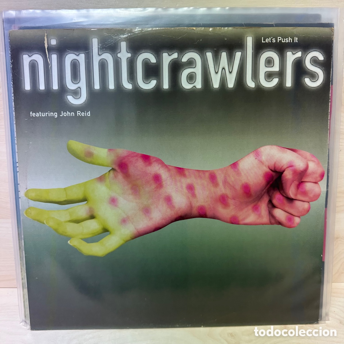 Discos de vinilo: Nightcrawlers Featuring John Reid - Lets Push It (12&rdquo;) - Foto 1