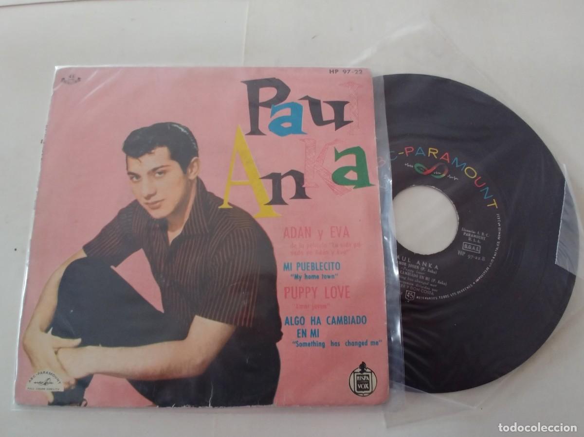 Discos de vinilo: PAUL ANKA-EP ADAN Y EVA +3 - Foto 1
