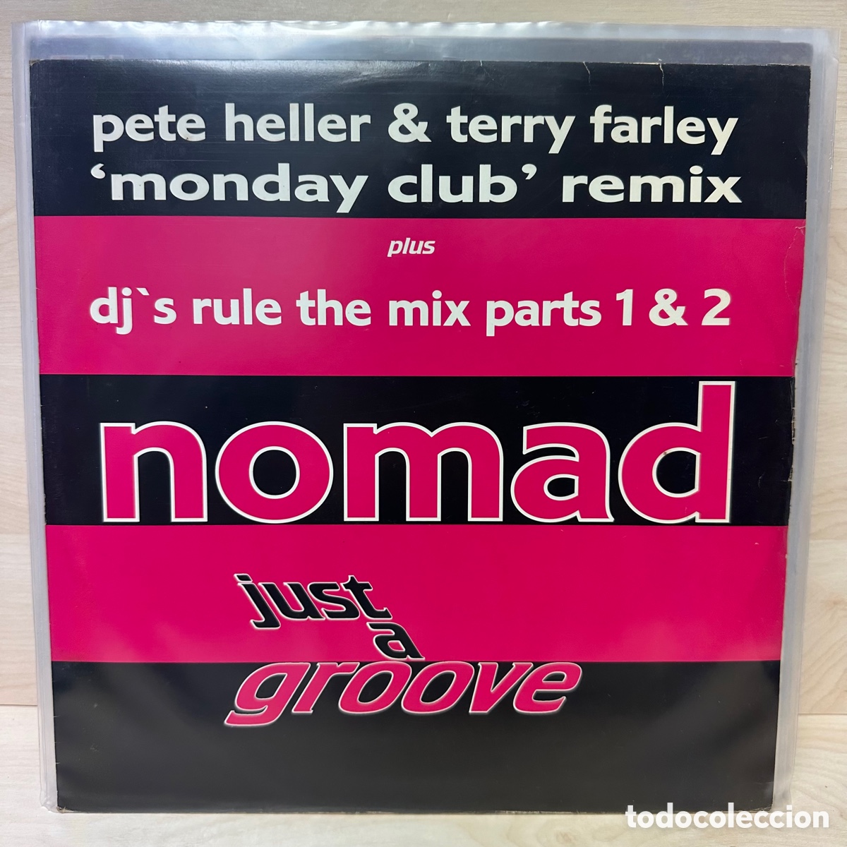 Discos de vinilo: Nomad - Just A Groove (12&rdquo;) - Foto 1