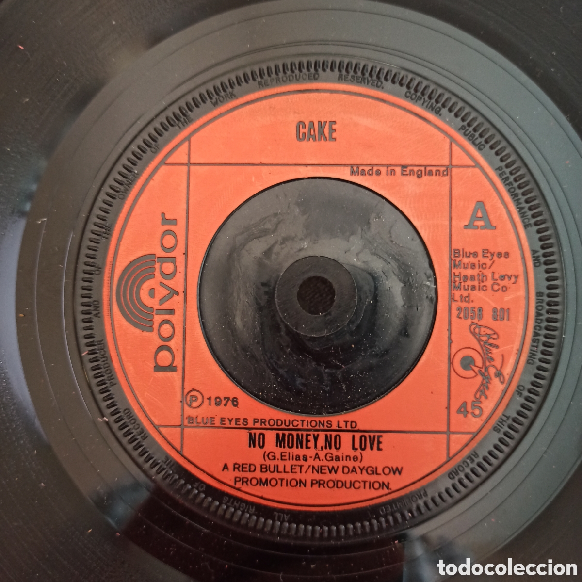 Discos de vinilo: Cake &ndash; No Money, No Love - Foto 1