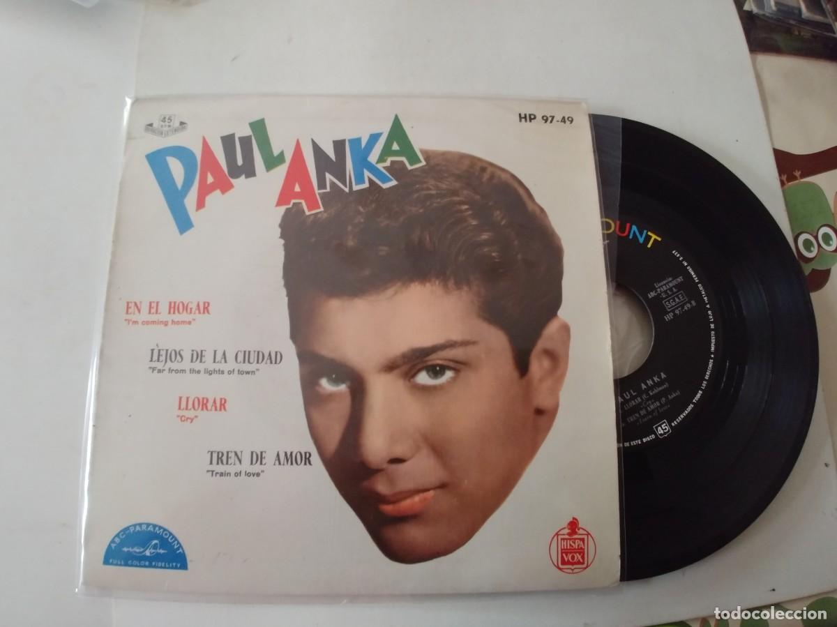 Discos de vinilo: PAUL ANKA-EP EN EL HOGAR +3-NUEVO - Foto 1