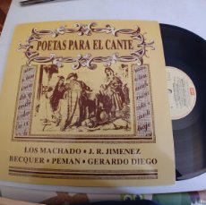 Discos de vinilo: POETAS PARA EL CANTE-LP CARMEN LINARES ROMEROS DE LA PUEBLA